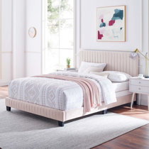 Mei tufted upholstered 2024 standard bed